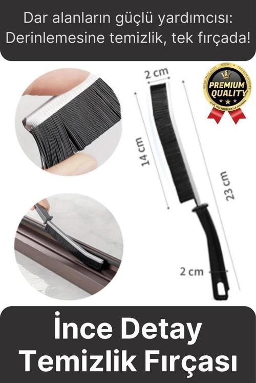 Çok Amaçlı Dayanıklı Pratik Banyo Mutfak Lavabo Ocak Derz Arası İnce Detay Temizlik Fırçası 1 Adet