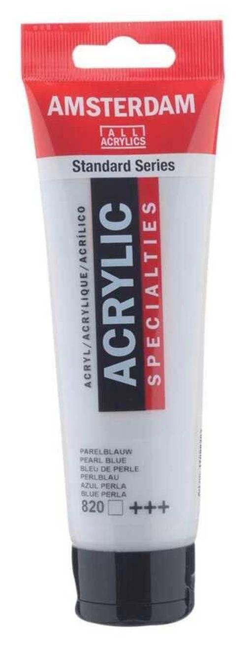 Amsterdam Akrilik Boya 120 ml. 820 Pearl Blue