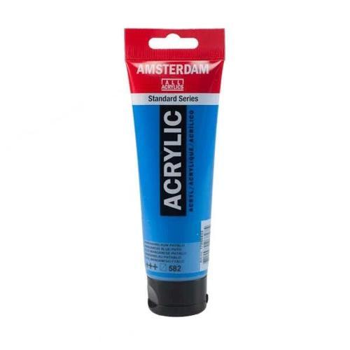 Amsterdam Akrilik Boya 120 ml. 582 Manganese Blue Phthalo