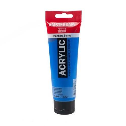 Amsterdam Akrilik Boya 120 ml. 572 Primary Cyan