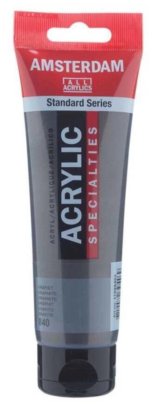 Amsterdam Akrilik Boya 120 ml. 840 Graphite