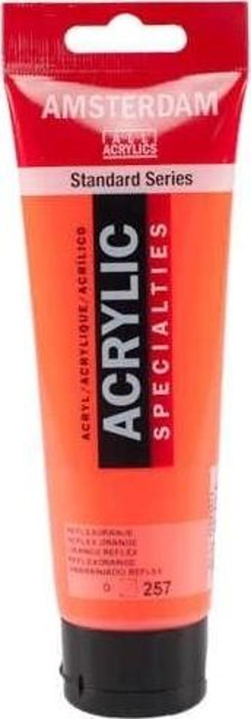 Amsterdam Akrilik Boya 120 ml. 257 Reflex Orange (Fosforlu)