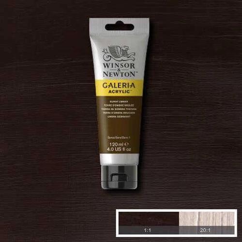 Galeria Akrilik Boya 120 ml. 076 Burnt Umber
