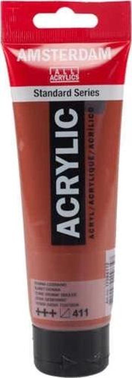 Amsterdam Akrilik Boya 120 ml. 411 Burnt Sienna
