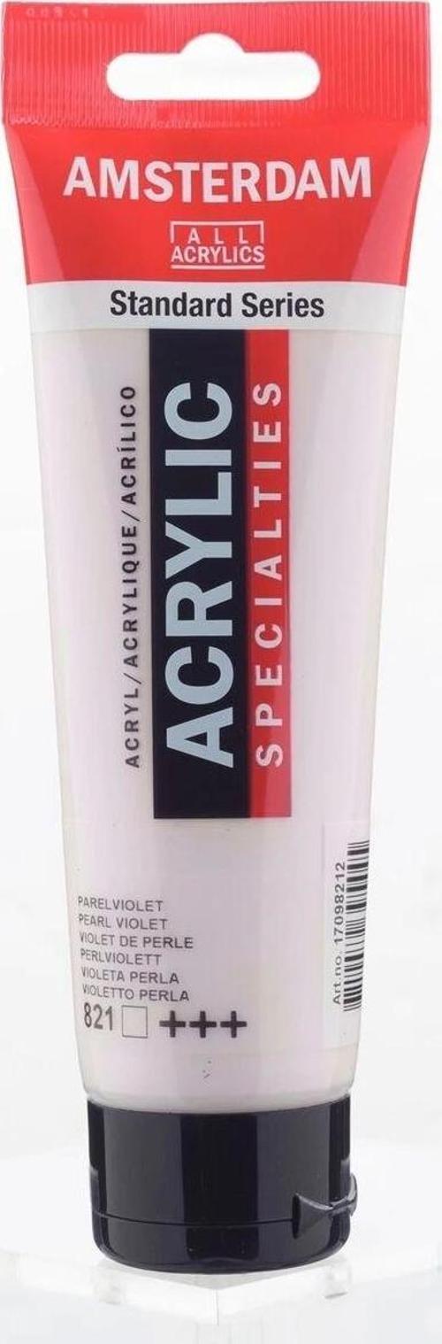 Amsterdam Akrilik Boya 120 ml. 821 Pearl Violet