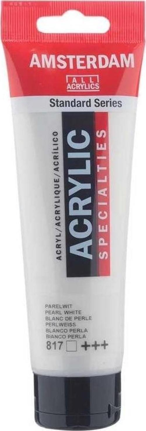 Amsterdam Akrilik Boya 120 ml. 817 Pearl White