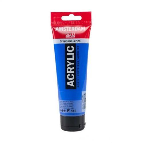 Amsterdam Akrilik Boya 120 ml. 512 Cobalt Blue (Ultramarine)
