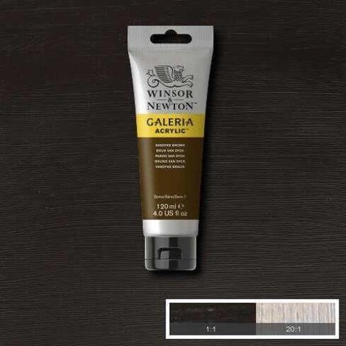 Galeria Akrilik Boya 120 ml. 676 Vandyke Brown