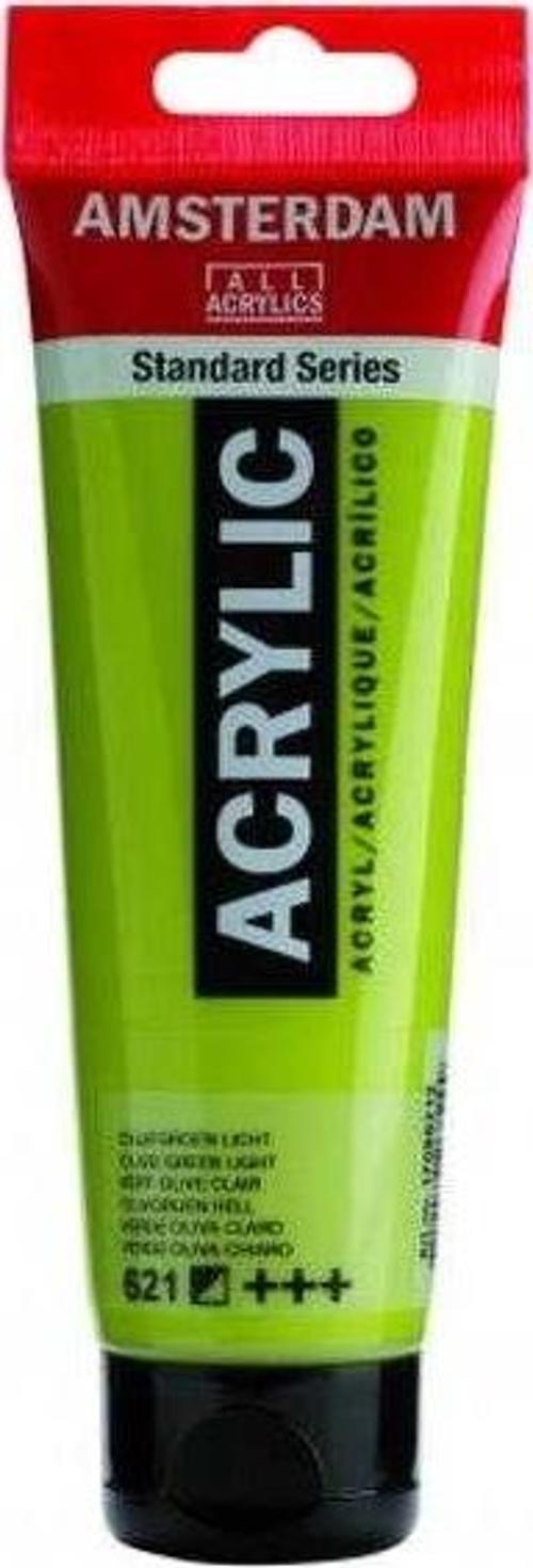 Amsterdam Akrilik Boya 120 ml. 621 Olive Green Light