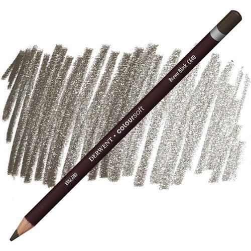 Coloursoft Pencil Yumuşak Kuruboya Kalemi C640 Brown Black