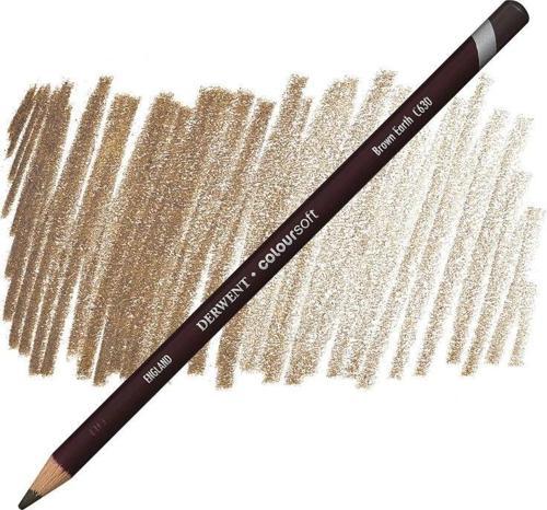 Coloursoft Pencil Yumuşak Kuruboya Kalemi C630 Brown Earth