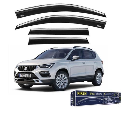 Kromlu Cam Rüzgarlığı Skoda Ateca 2016- 2022 ile uyumlu