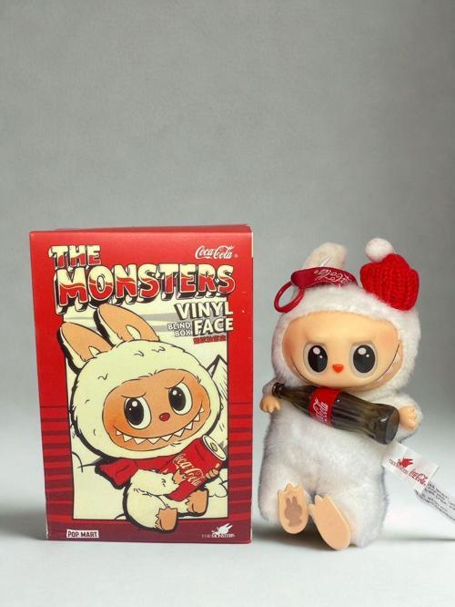 Kolalı Labubu Süpriz Paket Oyuncak 16 Cm Kutulu Labubu Figür ŞEFFAF KUTULU