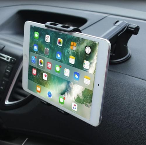 Araç içi vantuzlu tablet telefon tutucu ergonomik 360 derece torpido cam tablet tutucu