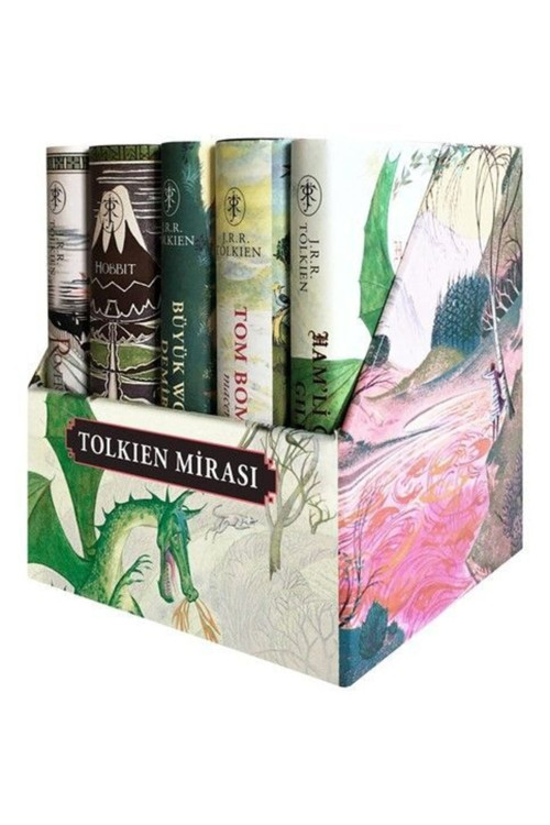 Tolkien Mirası Seti 5 Kitap Takım Kutulu Ciltli 5 Kitap