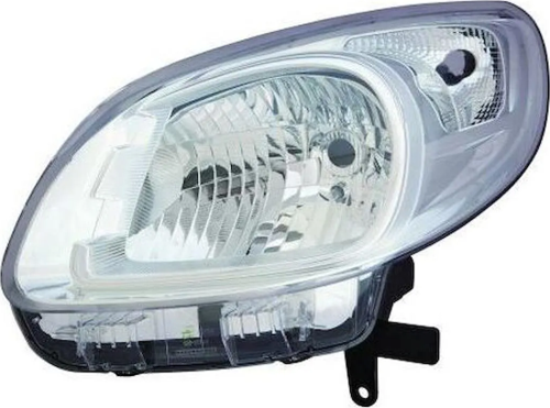 FAR SOL ELK. MOTORLU RENAULT KANGOO 12 KROM ÇERCEVELİ 260602665R