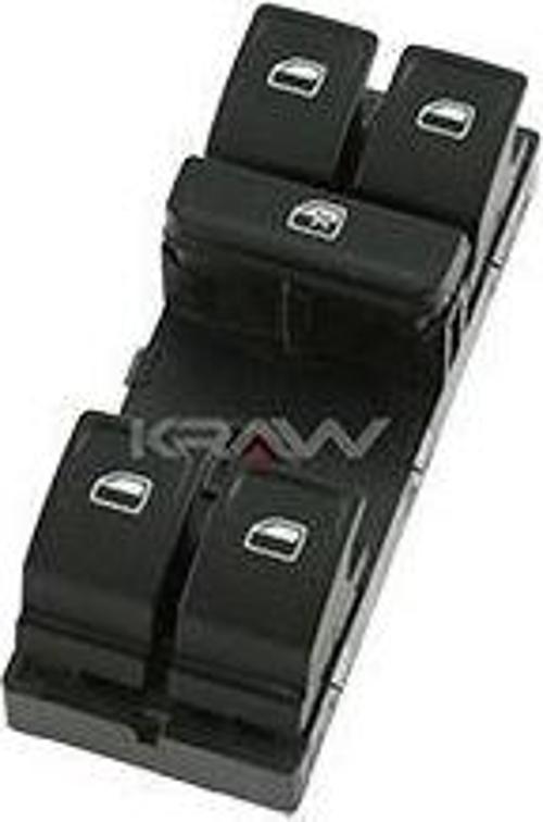 CAM AÇMA DÜĞMESİ SOL DÖRTLÜ POLO 09&gt;17