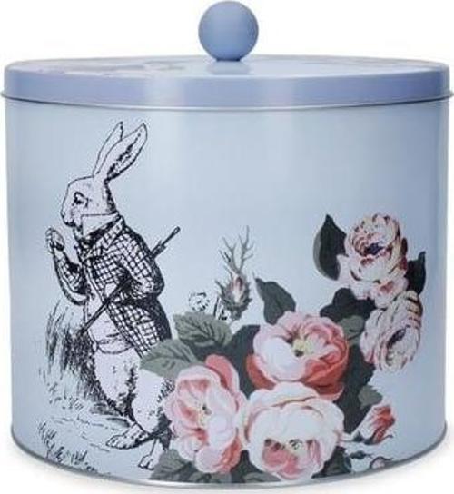 x V&A Alice in Wonderland  Teneke Bisküvi Kutusu 18x15