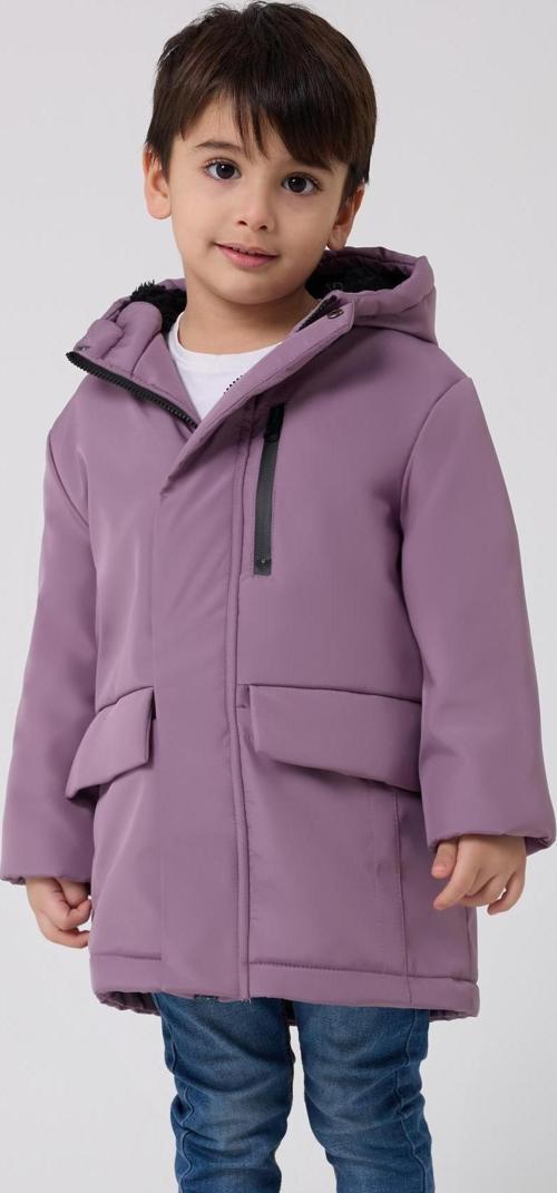 Erkek Çocuk Kürklü Su Ve Rüzgar Geçirmez Kapüşonlu 3 Kışlık Mont & Kaban & Parka