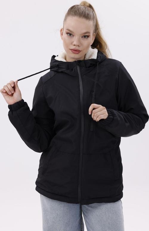 Kadın Kürklü Su Ve Rüzgar Geçirmez Kapüşonlu Kışlık Mont & Kaban & Parka