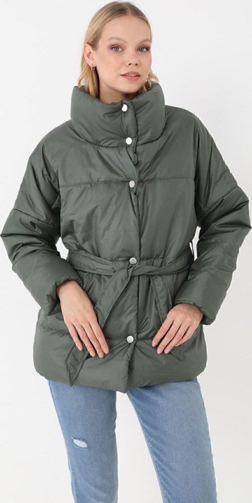 Kadın Dolgulu Astarlı Su Geçirmez Rüzgara Dayanıklı Oversize Bomber Mont Kaban Parka