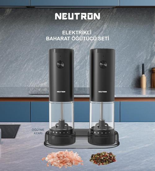 NTL-PG-33D Elektrikli Çiftli Baharat Öğütücü