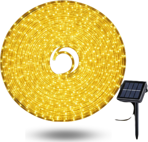 Büro Ev Ofis Bahçesi için 12MT Solar Şarjlı Şerit Led Aydınlatma