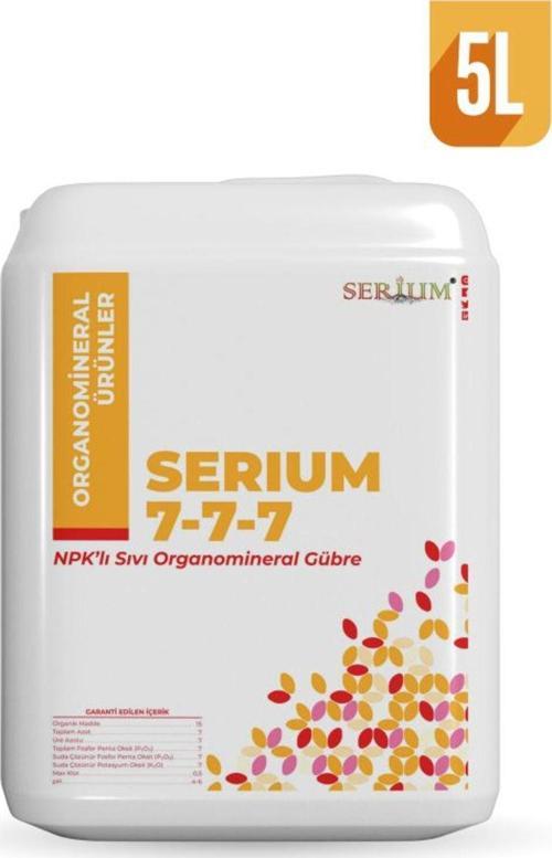 7-7-7 Npk'Lı Sıvı Organomineral Gübre 5L