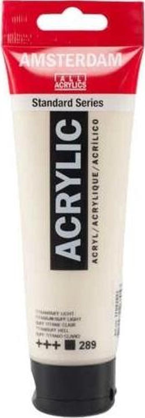 Amsterdam Akrilik Boya 120 ml. 289 Titanium Buff Light