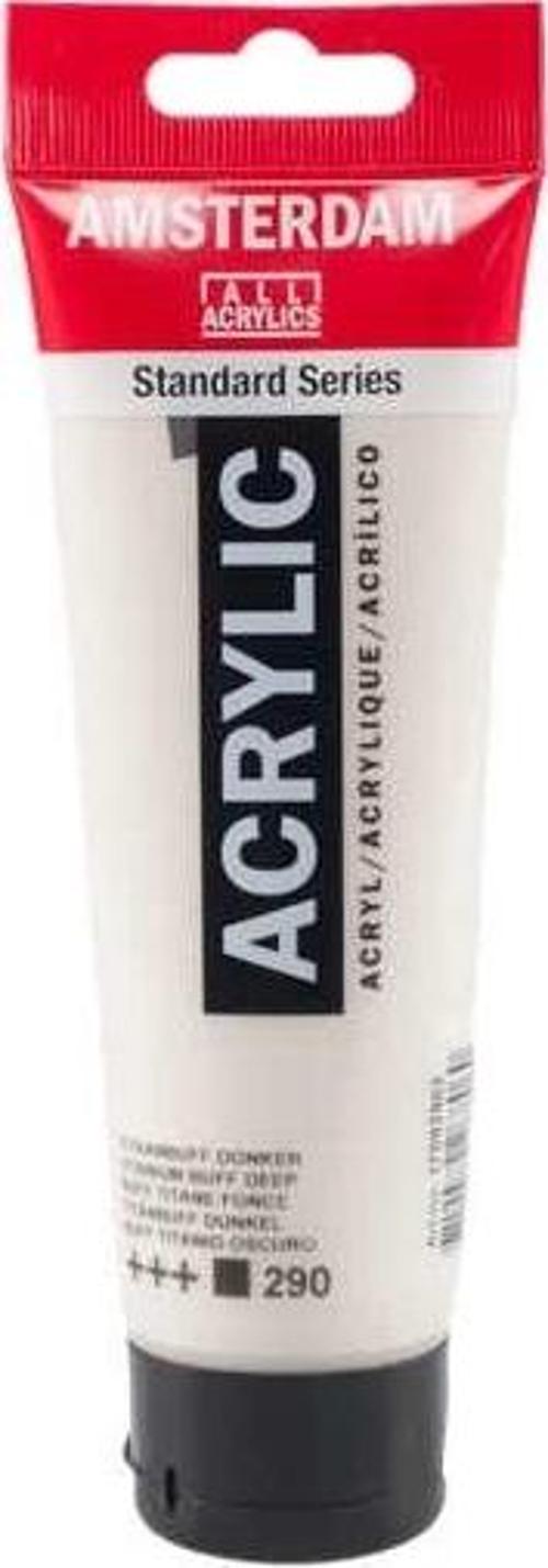 Amsterdam Akrilik Boya 120 ml. 290 Titanium Buff Deep