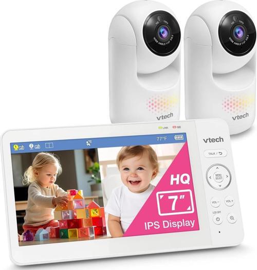 Kamera ve Ses Özellikli, Pan Tilt Zoom - 7 Inc IPS Ekran - 2 Kamera