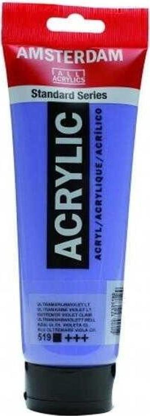 Amsterdam Akrilik Boya 120 ml. 519 Ultramarine Violet Light
