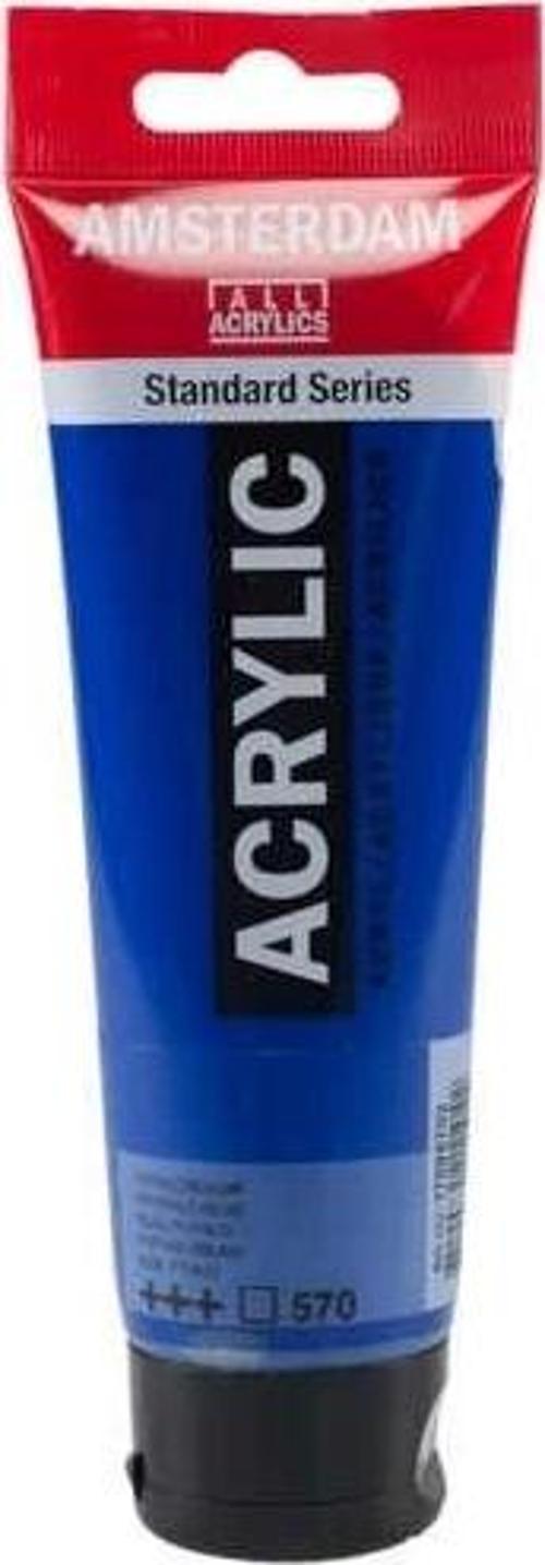 Amsterdam Akrilik Boya 120 ml. 570 Phthalo Blue