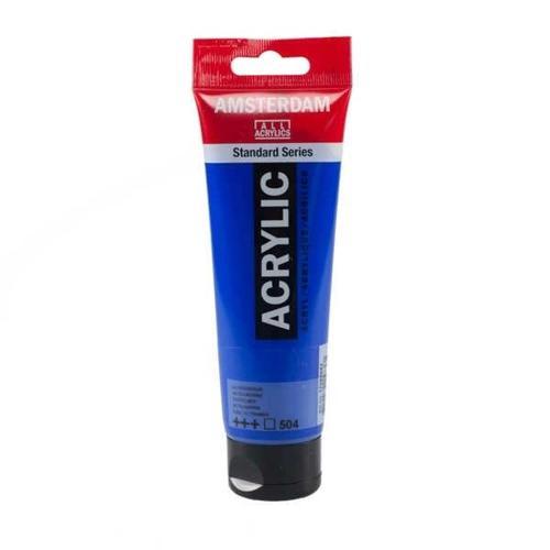 Amsterdam Akrilik Boya 120 ml. 504 Ultramarine