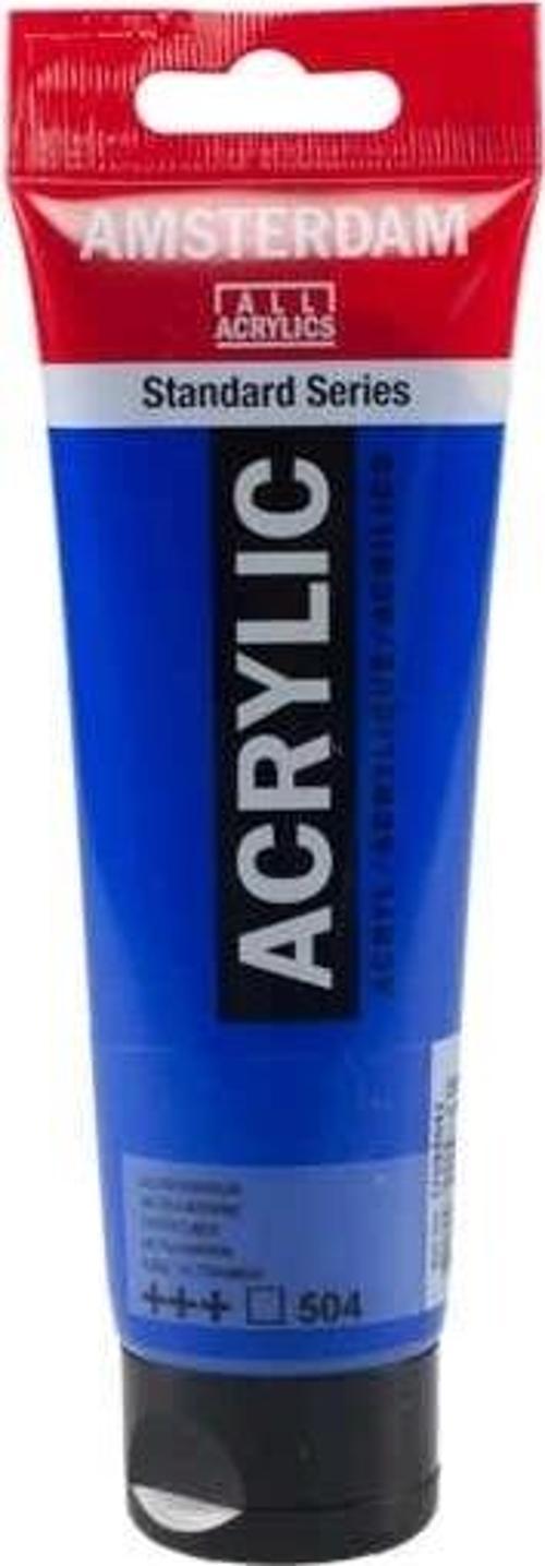 Amsterdam Akrilik Boya 120 ml. 504 Ultramarine