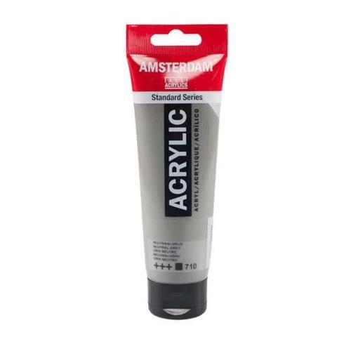 Amsterdam Akrilik Boya 120 ml. 710 Neutral Grey