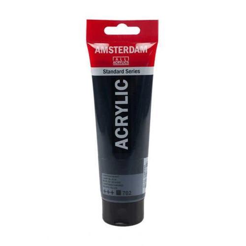 Amsterdam Akrilik Boya 120 ml. 702 Lamp Black