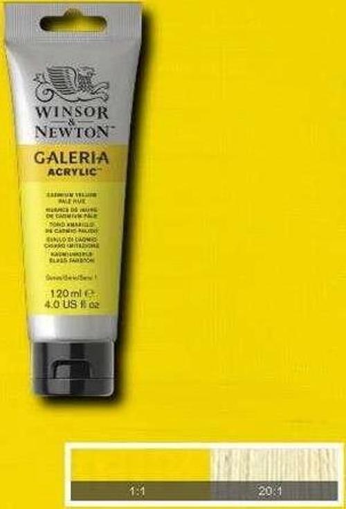 Galeria Akrilik Boya 120 ml. 114 Cadmium Yellow Pale Hue