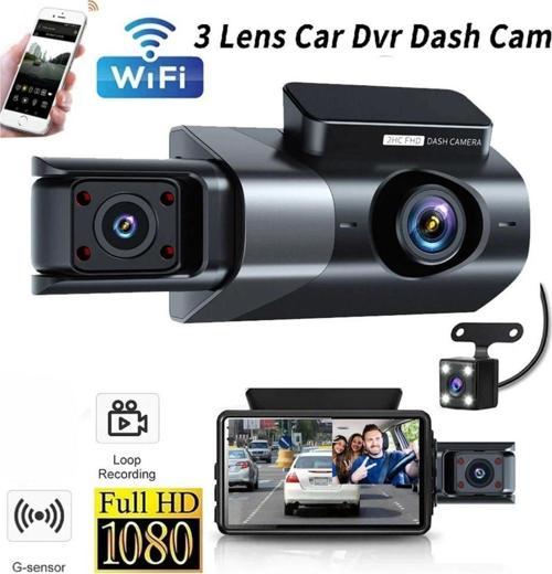 Blic Blm-87 Araç Kamerası  HD Video 3.0 LCD Ekran Geniş Açı G-Sensör Destekli