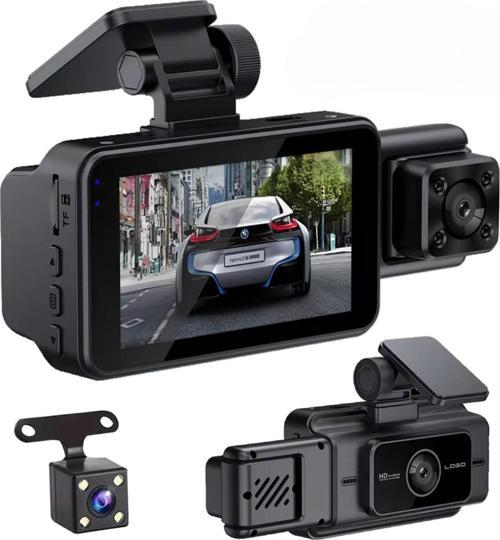 Blic Blm-90 Araç Kamerası 3.0 Ekran 120 Geniş Açı G-Sensör HD Kayıt