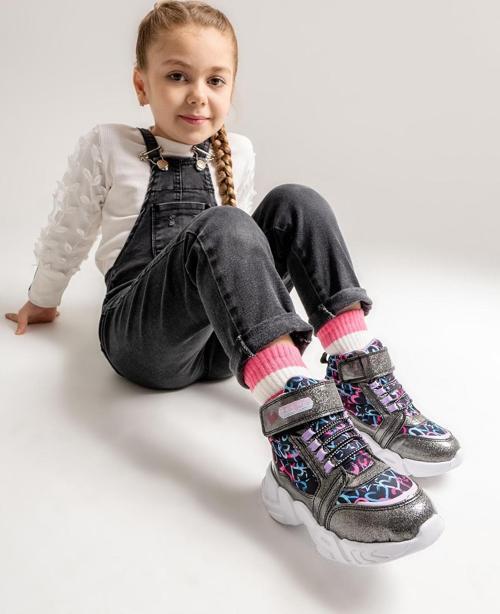 Kız Çocuk Platin Suya Dayanıklı Anatomik Günlük Bot