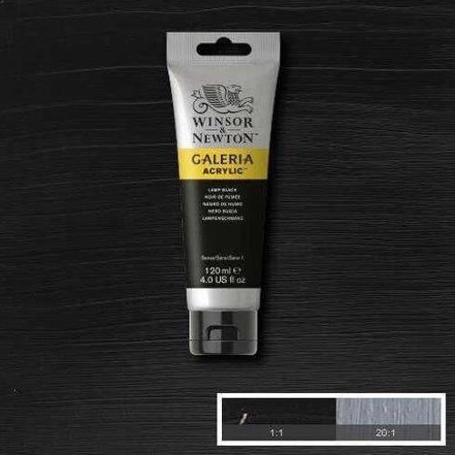 Galeria Akrilik Boya 120 ml. 337 Lamp Black