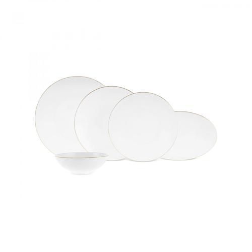 Fine Pearl Extra Chanak 55 Parça 12 Kişilik Yemek Takımı Gold