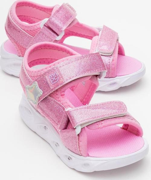 Kız Çocuk Pembe Işıklı Anatomik Hafif Günlük Sandalet