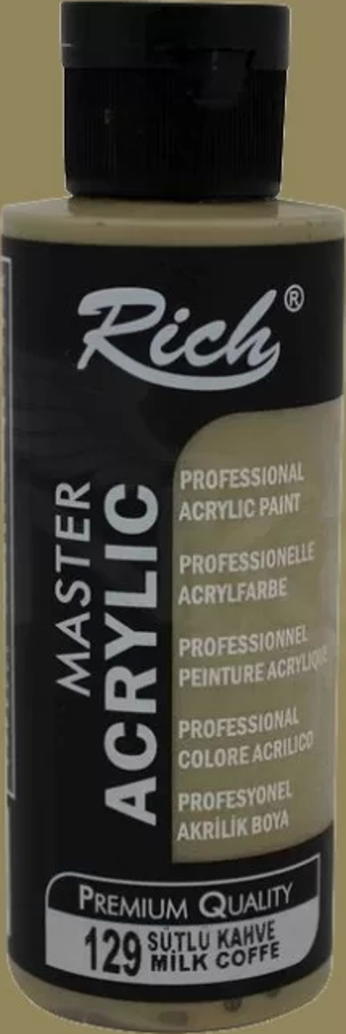 Master Akrilik Boya 120ml 129 Sütlü Kahve