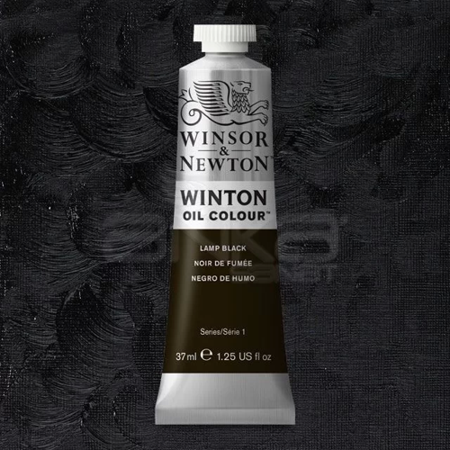 Winton Yağlı Boya 37ml 337 Lamp Black