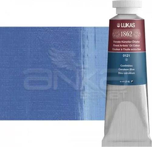 1862 37ml Yağlı Boya Seri:4 No:0121 Coelin Mavi