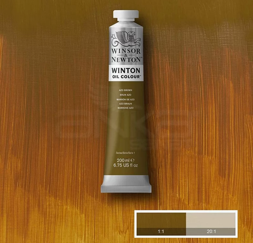 Winton Yağlı Boya 200ml 389 Azo Brown