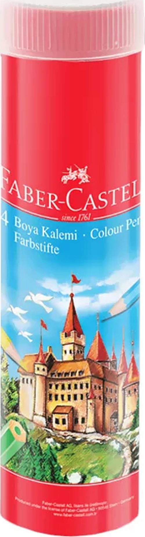 KURU BOYA 24 RENK METAL TÜP (116524)