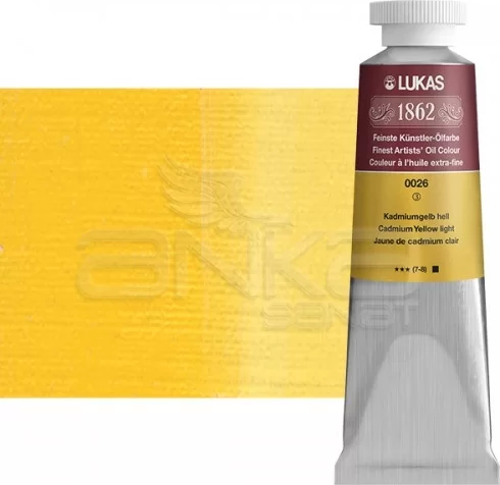 1862 37ml Yağlı Boya Seri:3 No:0026 Kadmium Sarı-Açık